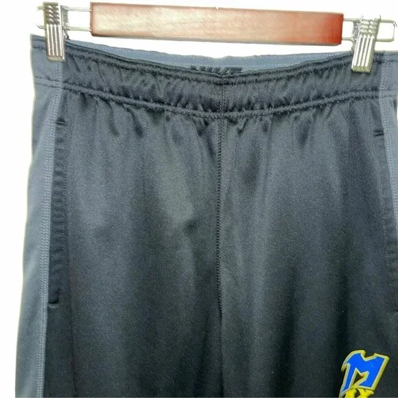 Nike Michigan LaCrosse LAX Men's Size Small Therma-Fit Black Pull On Sweatpants - Picture 4 of 11
